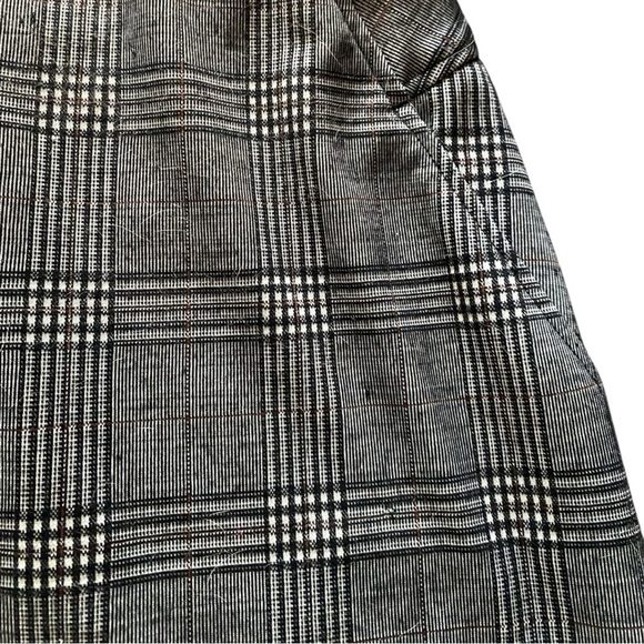 Apt. 9 Classic Grey Plaid Elastic Waist Gray I Size:XL - Picture 2 of 7